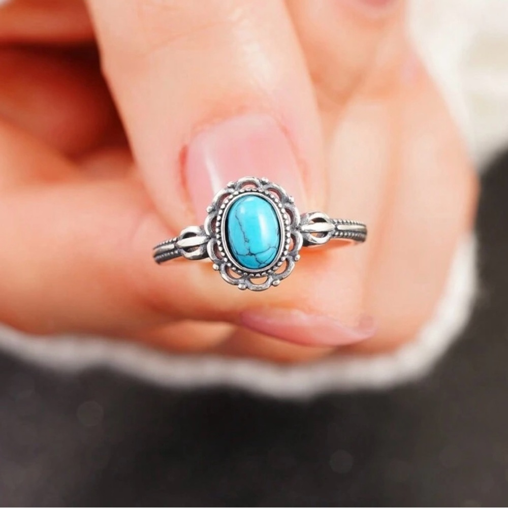 925 Sterling Silver Ring Size 7 - Picture 5 of 6